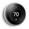 Термостат настінний Nest Learning Thermostat Gen3, Американська версія, Живлення: 24В, Колір: Металлик