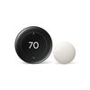 Термостат настінний Google Nest Learning Thermostat (4th Gen), Американська версія, Живлення: 24В, Колір: Черный