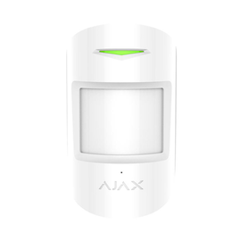Бездротовий датчик руху і розбиття Ajax CombiProtect, Колір: Белый, Живлення: Батарейки
