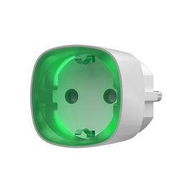 Радіокерована розумна розетка з лічильником енергоспоживання Ajax Socket, Колір: Белый, Живлення: 220В