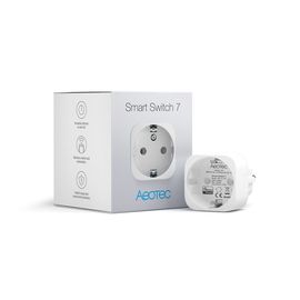 Розеточный выключатель Aeotec Smart Switch 7 со счетчиком электроэнергии - AEOEZW175