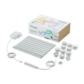 Розумна система освітлення Nanoleaf Lines 60 Degrees Smarter Kit Apple HomeKit – 9 шт., Живлення: 220В, Кількість панелей: 9