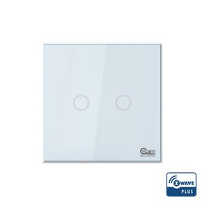 Сенсорний вимикач двоканальний Z-Wave NEO Coolcam Light Switch - NAS-SC01Z