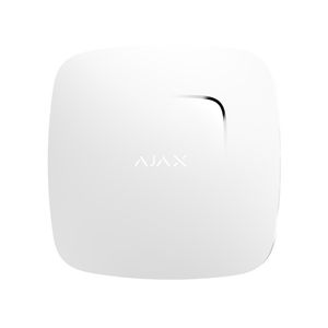 Бездротовий датчик детектування диму і чадного газу Ajax FireProtect Plus, Живлення: Батарейки, Колір: Белый