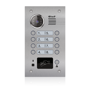Вызывная Панель на 8 абонентов - BAS-IP BA-08