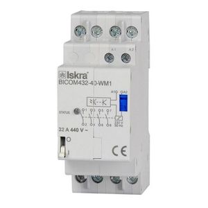 Бистабильный коммутатор на 32А для измерителя электроэнергии Qubino Smart Meter - BICOM432-40-WM1