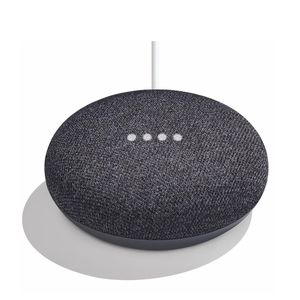 Умная колонка Google Home Mini Black (Charcoal) - HOMEMINIB (НЕТ поддержки укр и рус языка)