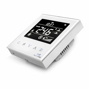 Термостат для фанкойла Z-Wave настінний (4 труби) MCO Home - MCOEMH8-FC4