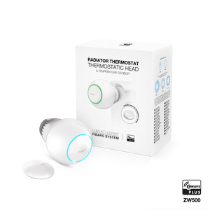 Радіаторний термостат з зовнішнім датчиком температури FIBARO Radiator Thermostat Starter Pack - FIBEFGT-START