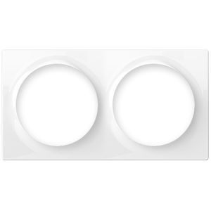 Рамка двомісна FIBARO Walli - FG-Wx-PP-0003, Колір: Белый