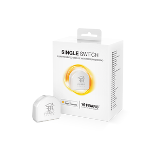 Релейний вимикач з лічильником електроенергії FIBARO Single Switch для Apple HomeKit - FGBHS-213