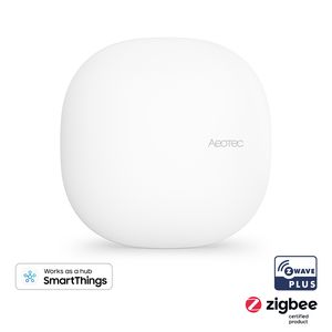 Контролер розумного будинку Aeotec Smart Home Hub – працює як Samsung SmartThings Hub V3 EU
