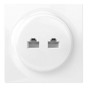 Розетка інтернет FIBARO Ethernet Outlet - FGWEEU-021, Колір: Белый