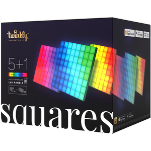 Розумна система освітлення Twinkly Squares RGB 64 Apple Homekit - 6 шт.