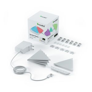 Розумна система освітлення Nanoleaf Shapes Mini Triangles Starter Kit Apple Homekit - 5 шт., Живлення: 220В, Кількість панелей: 5