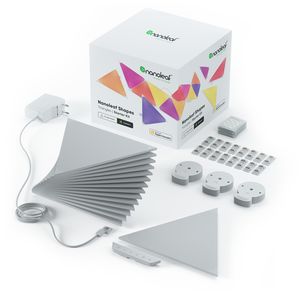 Розумна система освітлення Nanoleaf Shapes Triangles Starter Kit Apple Homekit - 15 шт., Живлення: 220В, Кількість панелей: 15