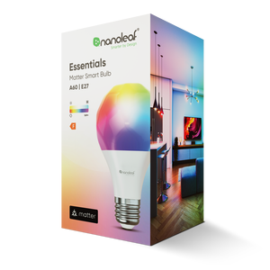 Розумна лампа Nanoleaf Essentials Smart A60, E27, 9W, Apple Homekit, Matter