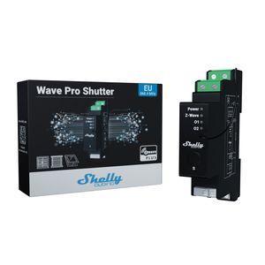 Модуль управления мотором карнизов, роллет, жалюзи Shelly Qubino Wave Z-Wave Pro Shutter