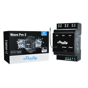 Реле на DIN-рейку 3-канальне Shelly Qubino Wave Z-Wave Pro 3