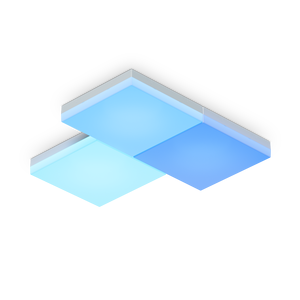 Розумний модульний стельовий світильник Nanoleaf Skylight Starter Kit — 3 шт., Apple Homekit, Живлення: 220В, Кількість панелей: 3, Колір: Белый
