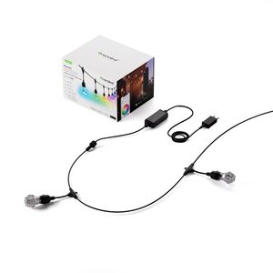 Уличная гирлянда Nanoleaf Smart Multicolor Outdoor String Lights Smarter Kit - 15 м., Matter, Homekit