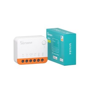 Одноканальное Wi-Fi смарт реле Sonoff MINI R4