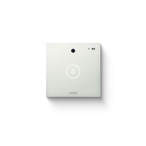Intercom Velvet White — компактний відеодомофон, білий