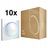 Діммер Z-Wave FIBARO Walli Dimmer - 10 шт., Кількість каналів: 1, Живлення: 220В, Колір: Белый