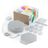 Розумна система освітлення Nanoleaf Shapes – Hexagon Starter Kit Apple Homekit – 9 шт., Живлення: 220В, Кількість панелей: 9 Розумна система освітлення Nanoleaf Shapes – Hexagon Starter Kit Apple Homekit – 9 шт., Живлення: 220В, Кількість панелей: 9