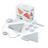 Розумна система освітлення Nanoleaf Shapes Triangles Starter Kit Apple Homekit - 4 шт., Живлення: 220В, Кількість панелей: 4