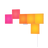 Умные световые панели Nanoleaf Blocks Squares Smarter Kit с поддержкой HomeKit и Matter - 6 шт., Питание: 220В, Количество панелей: 6, Разновидность панелей: Квадратные панели (Squares), Тип набора: Основной, изображение 2