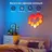 Набір настінних світильників Govee H6061 Glide Hexa Light Panels, 10шт, RGBIC, WI-FI/Bluetooth, білий, зображення 6