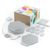 Розумна система освітлення Nanoleaf Shapes – Hexagon Starter Kit Apple Homekit – 9 шт., Живлення: 220В, Кількість панелей: 9 Розумна система освітлення Nanoleaf Shapes – Hexagon Starter Kit Apple Homekit – 9 шт., Живлення: 220В, Кількість панелей: 9
