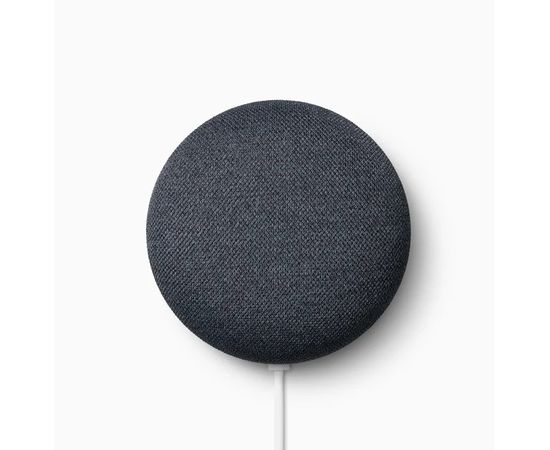 Розумна колонка Google Home Mini (2nd Gen) (БЕЗ підтримки укр та рос мови), Живлення: 220В, Колір: Черный