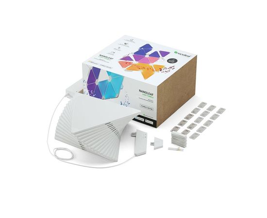 Розумна система освітлення Nanoleaf Aurora Smarter Kit Rhythm Edition – 15 шт.