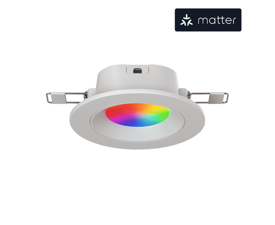 Розумний стельовий світильник Nanoleaf Essentials Matter Smart Recessed Downlight, 6 Вт, 550 Lm, Apple Homekit