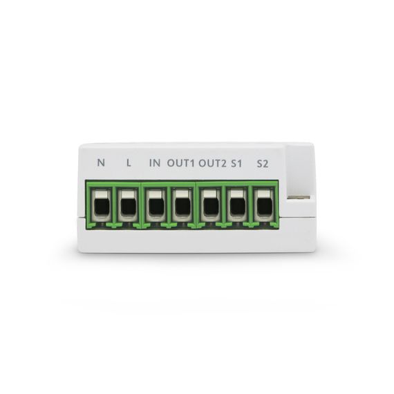 Подвійне вставне реле Aeotec Dual Nano Switch - AEOEZW140, зображення 2 Подвійне вставне реле Aeotec Dual Nano Switch - AEOEZW140, зображення 2