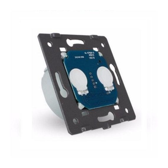 Механізм сенсорного прохідного вимикача Livolo 2-каналу, ZigBee, Кількість каналів: 2, Живлення: 220В, Встроенный радио модуль: ZigBee, Тип вимикача: Проходной, зображення 3