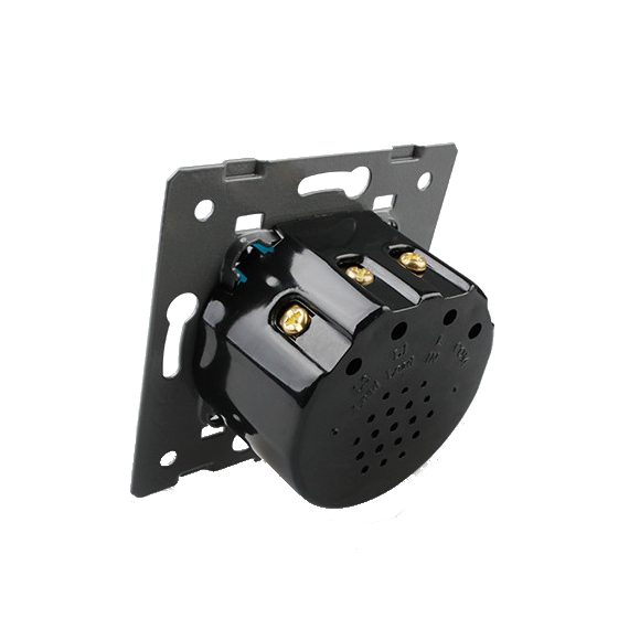 Механізм сенсорного прохідного вимикача Livolo 2-канальний, Radio, Кількість каналів: 2, Живлення: 220В, Встроенный радио модуль: Да, Тип вимикача: Проходной, зображення 4