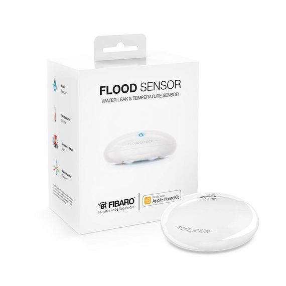 Датчик протікання FIBARO Flood Sensor для Apple HomeKit - FGBHFS-101