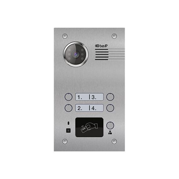 Вызывная Панель на 4 абонента - BAS-IP BA-04