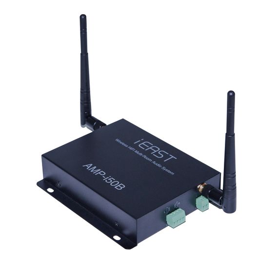 Бездротовий стерео підсилювач мультирум iEast StreamAmp AMP-i50B Wi-Fi c підтримкою iOS і Android, зображення 2