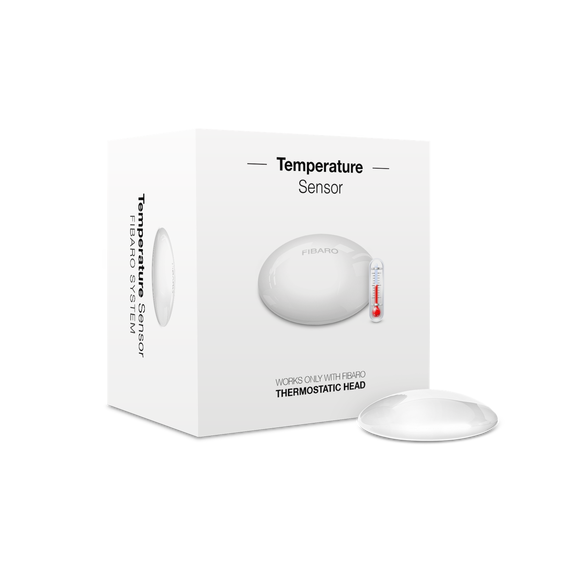 Датчик температури радіаторного термостата FIBARO Radiator Thermostat Sensor - FIBEFGBRS-001