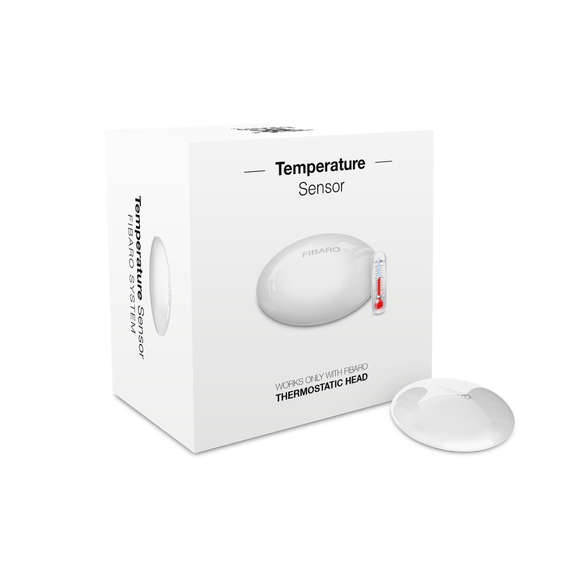 Датчик температури радіаторного термостата FIBARO Radiator Thermostat Sensor - FIBEFGBRS-001, зображення 3 Датчик температури радіаторного термостата FIBARO Radiator Thermostat Sensor - FIBEFGBRS-001, зображення 3