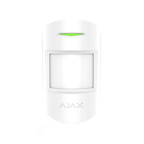 Бездротовий датчик руху Ajax MotionProtect, Живлення: Батарейки, Колір: Белый