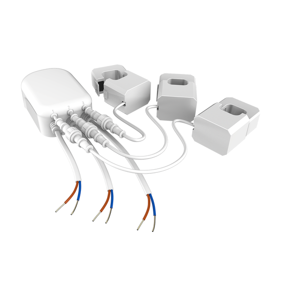 Измеритель электроэнергии (3 клипсы) на 60А Aeotec Home Energy Meter Gen5 — AEOEZW095C3A60, изображение 2