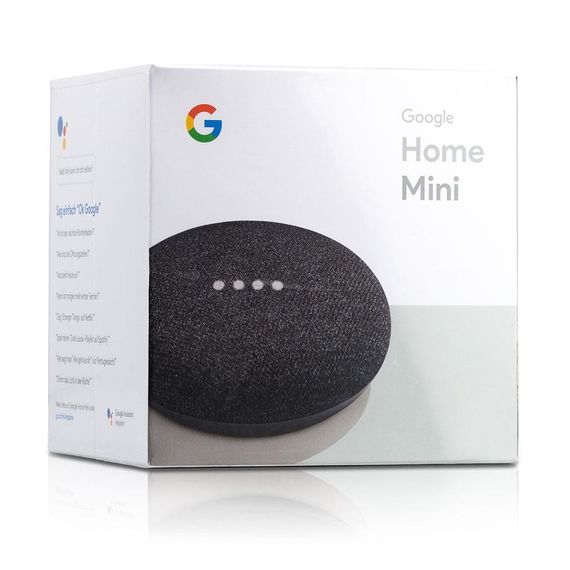 Розумна колонка Google Home Mini Black (Charcoal) - HOMEMINIB (БЕЗ підтримки укр та рос мови), зображення 5 Розумна колонка Google Home Mini Black (Charcoal) - HOMEMINIB (БЕЗ підтримки укр та рос мови), зображення 5