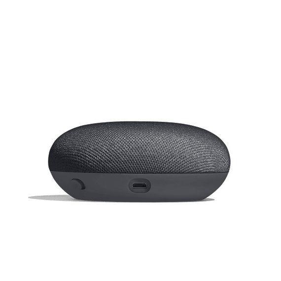 Розумна колонка Google Home Mini Black (Charcoal) - HOMEMINIB (БЕЗ підтримки укр та рос мови), зображення 3 Розумна колонка Google Home Mini Black (Charcoal) - HOMEMINIB (БЕЗ підтримки укр та рос мови), зображення 3
