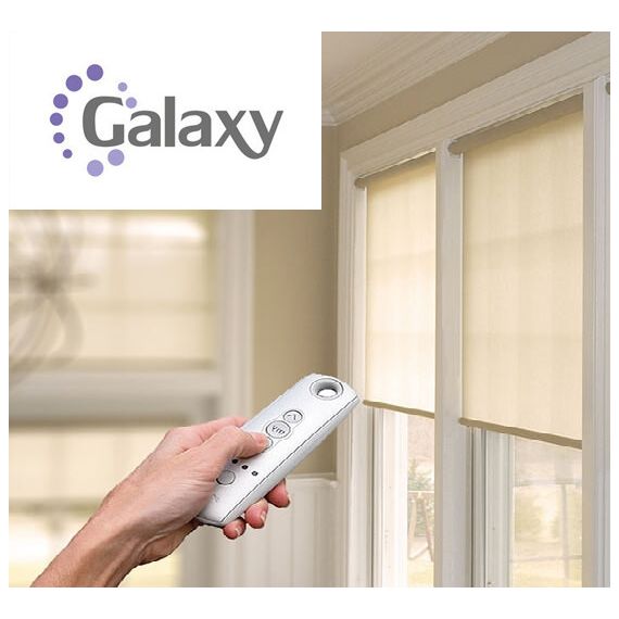 Электропривод Galaxy для рулонных штор, Ширина вала: 3м, Тип привода: G MR-Q 35 6/20, Протокол управления: 433 MHz