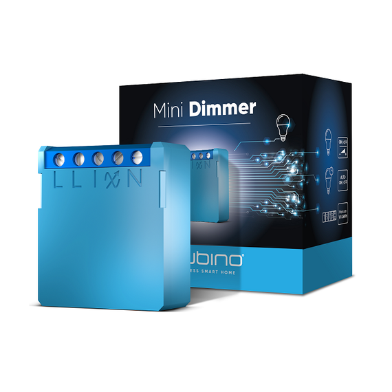 Диммер Qubino Mini Dimmer ―  GOAEZMNHHD1, изображение 2 Диммер Qubino Mini Dimmer ―  GOAEZMNHHD1, изображение 2